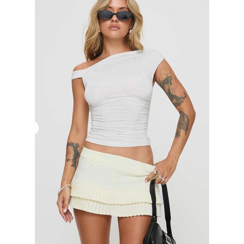 NWT Lioness Deei Double Ruffle Mini Skort, Medium